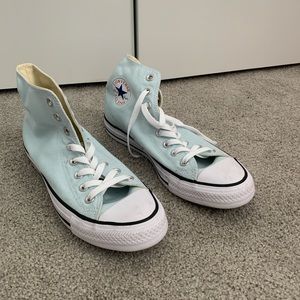 Light blue BRAND NEW Chuck Taylor high topconverse